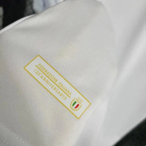 "Camisa Itália Edição Comemorativa 23/24 - Torcedor Masculina Branca e Dourada - Netmantos"