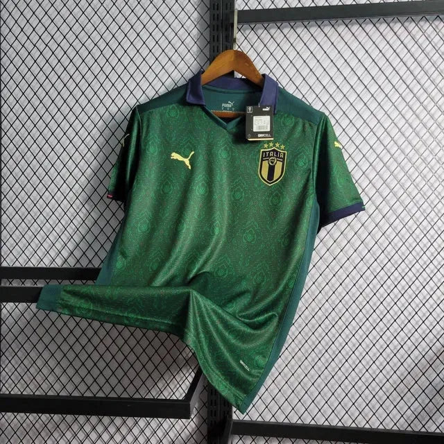 "Camisa Itália Third Away 20/21 - Torcedor Masculina Verde - Netmantos"