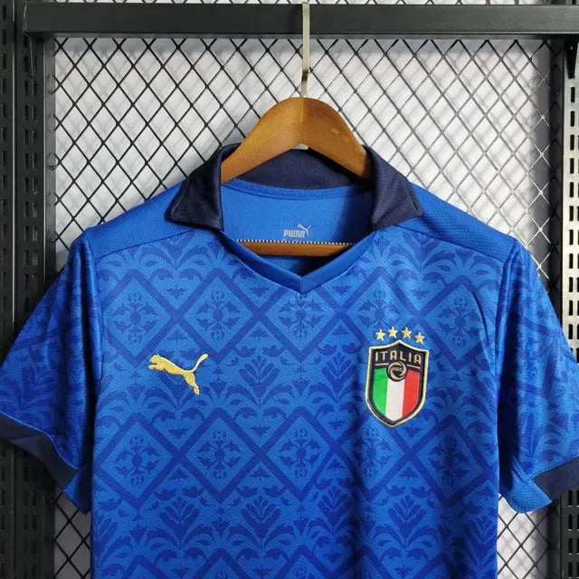 "Camisa Itália Home 2020- Torcedor Masculina Azul - Netmantos"