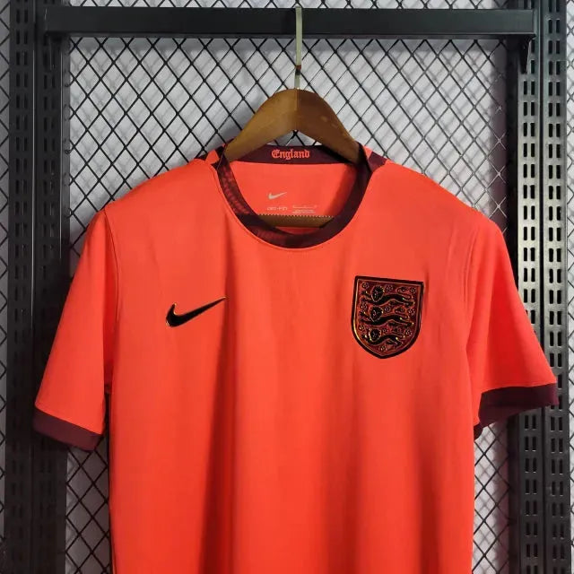 "Camisa Inglaterra Away 22/23 - Torcedor Masculina Laranja - Netmantos"