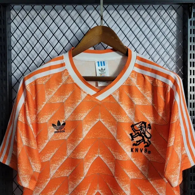 "Camisa Holanda Treino 22/23 - Torcedor Masculina Laranja - Netmantos"