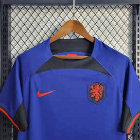 "Camisa Holanda Away 22/23 - Torcedor Masculina Azul - Netmantos"