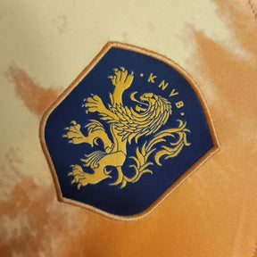 "Camisa Holanda Home 22/23 - Torcedor Masculina Laranja - Netmantos"