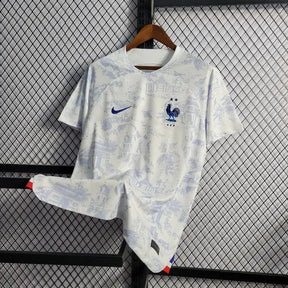 "Camisa França Away 22/23 - Torcedor Masculina Branca - Netmantos"