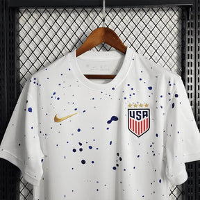 "Camisa EUA 23/24 - Torcedor Masculina Branca - Netmantos"