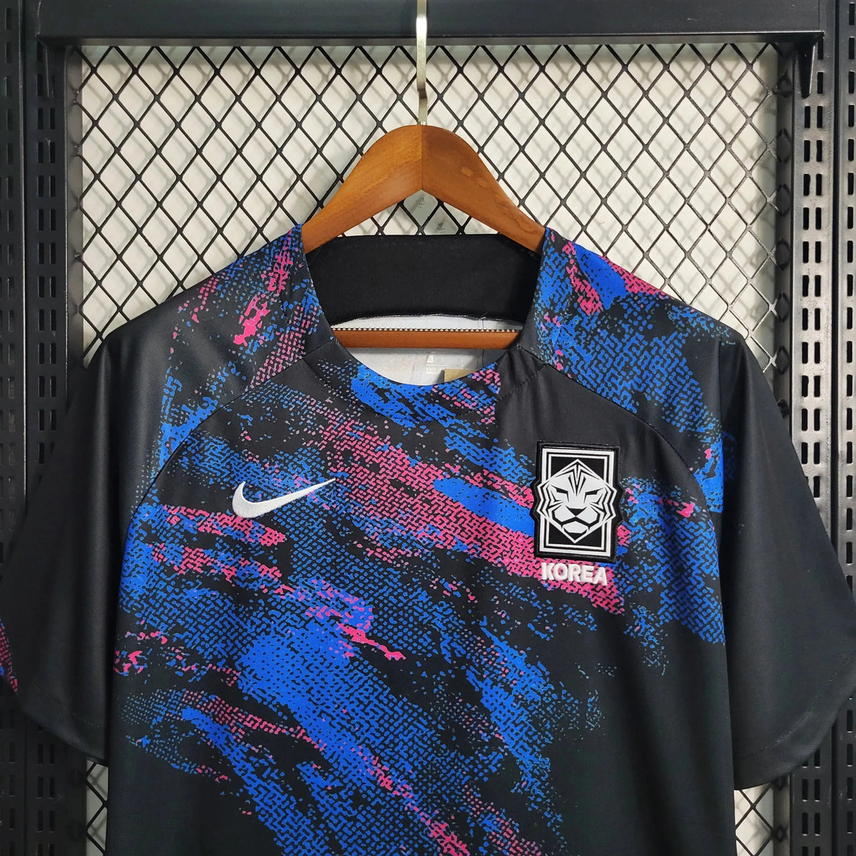"Camisa Coréia Treino 23/24 - Torcedor Masculina Preta - Netmantos"