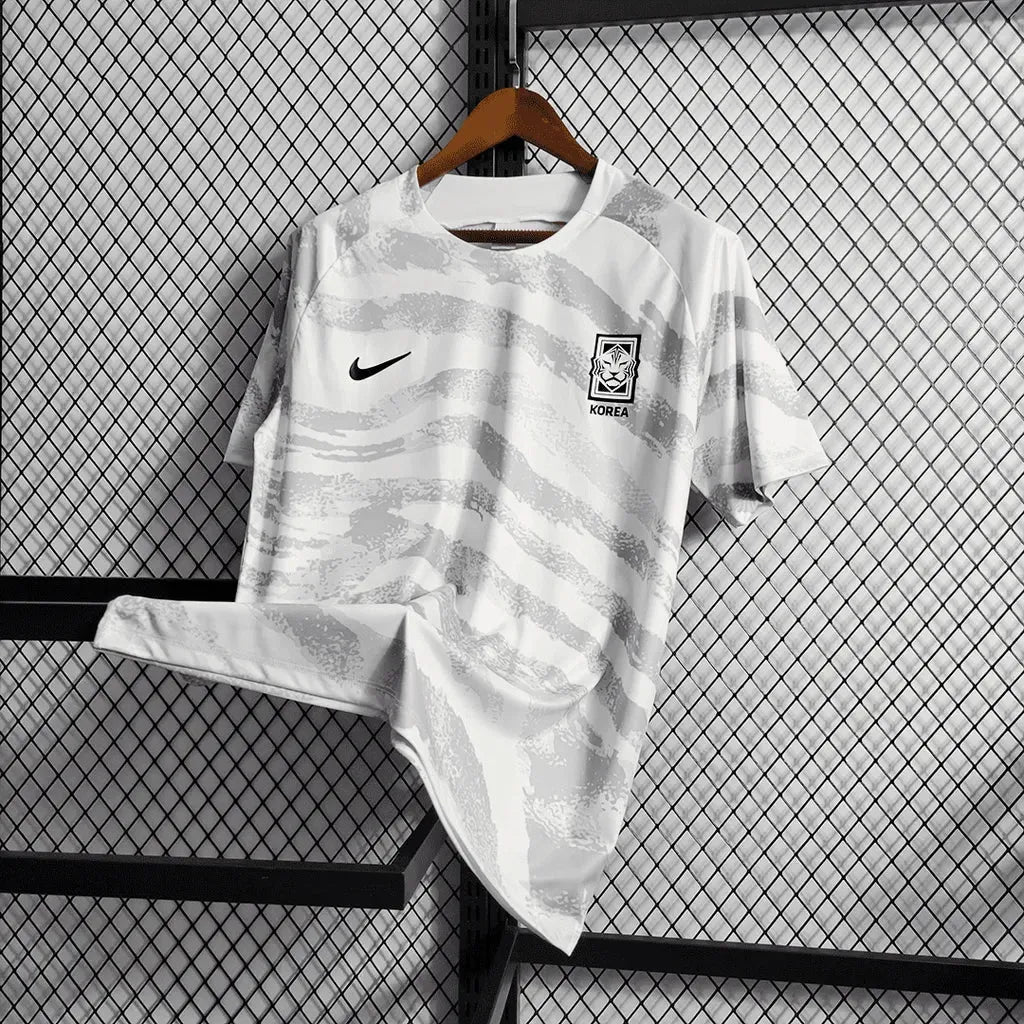 "Camisa Coréia Treino 22/23 - Torcedor Masculina Branca - Netmantos"