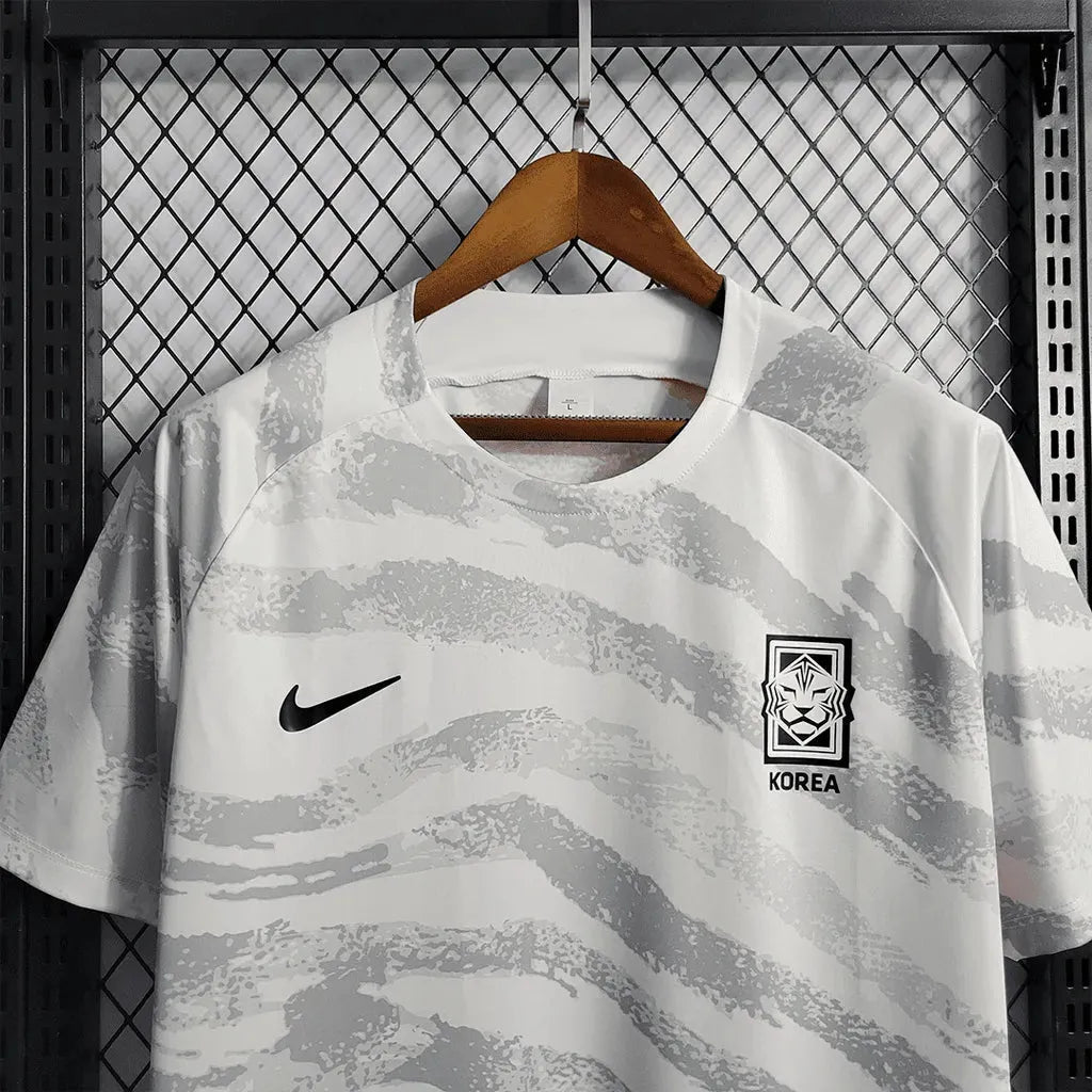 "Camisa Coréia Treino 22/23 - Torcedor Masculina Branca - Netmantos"