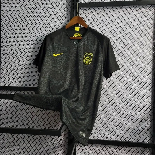"Camisa China Away 2018 - Torcedor Masculina Preta - Netmantos"