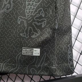 "Camisa China Away 2018 - Torcedor Masculina Preta - Netmantos"