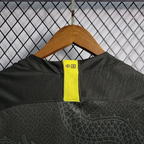 "Camisa China Away 2018 - Torcedor Masculina Preta - Netmantos"