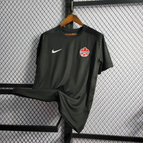"Camisa Canadá 22/23 - Torcedor Masculina Preta - Netmantos"