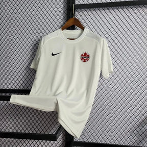 "Camisa Canadá 22/23 - Torcedor Masculina Branca - Netmantos"