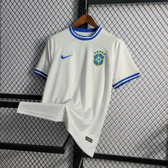 "Camisa Brasil Edição Comemorativa 22/23 - Torcedor Masculina Branca - Netmantos"