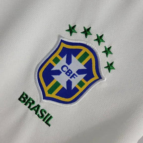 "Camisa Brasil Away 19/20 - Torcedor Masculina Branca - Netmantos"