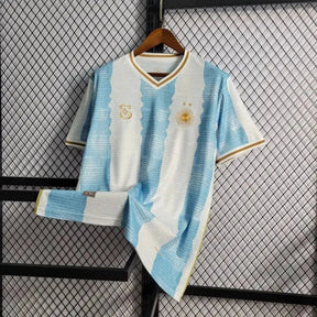 "Camisa Argentina Edição Comemorativa 22/23 - Torcedor Masculina - Netmantos"