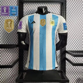 "Camisa Argentina 3 Estrelas Home 22/23 - Jogador Masculina - Netmantos"