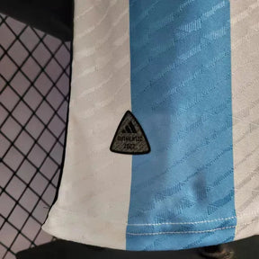 "Camisa Argentina 3 Estrelas Home 22/23 - Jogador Masculina - Netmantos"