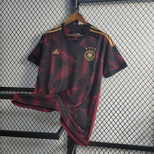 "Camisa Alemanha Away 22/23 - Torcedor Masculina Vermelha - Netmantos"
