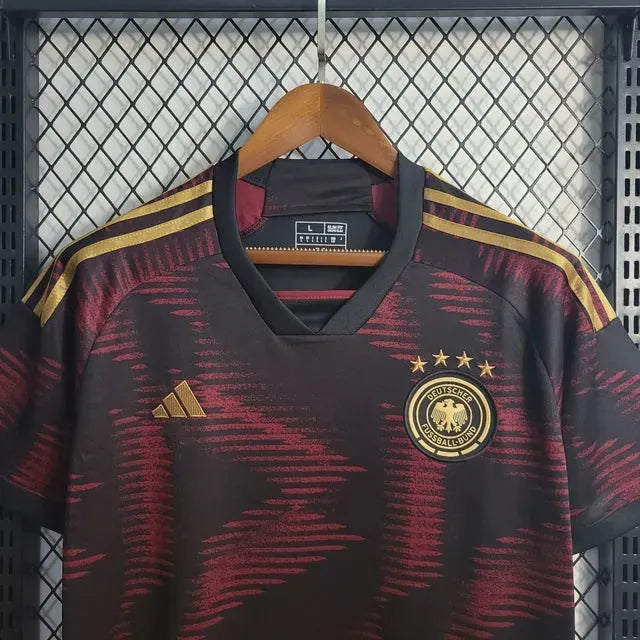 "Camisa Alemanha Away 22/23 - Torcedor Masculina Vermelha - Netmantos"