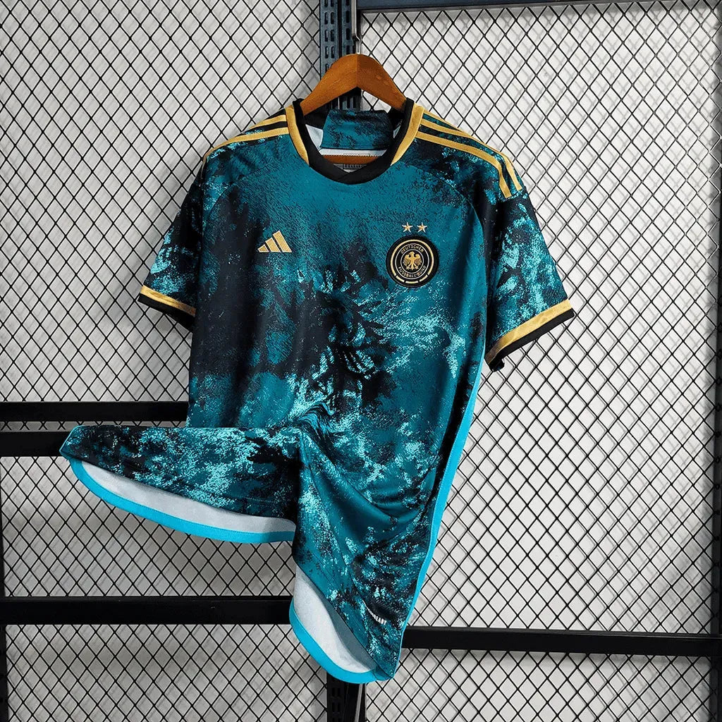 "Camisa Alemanha Away 23/24 - Torcedor Masculina Azul - Netmantos"