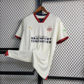 "Camisa PSV Away 23/24 - Torcedor Masculina Branca - Netmantos"