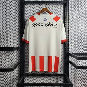 "Camisa PSV Home 22/23 - Torcedor Masculina Branca e Vemelha - Netmantos"