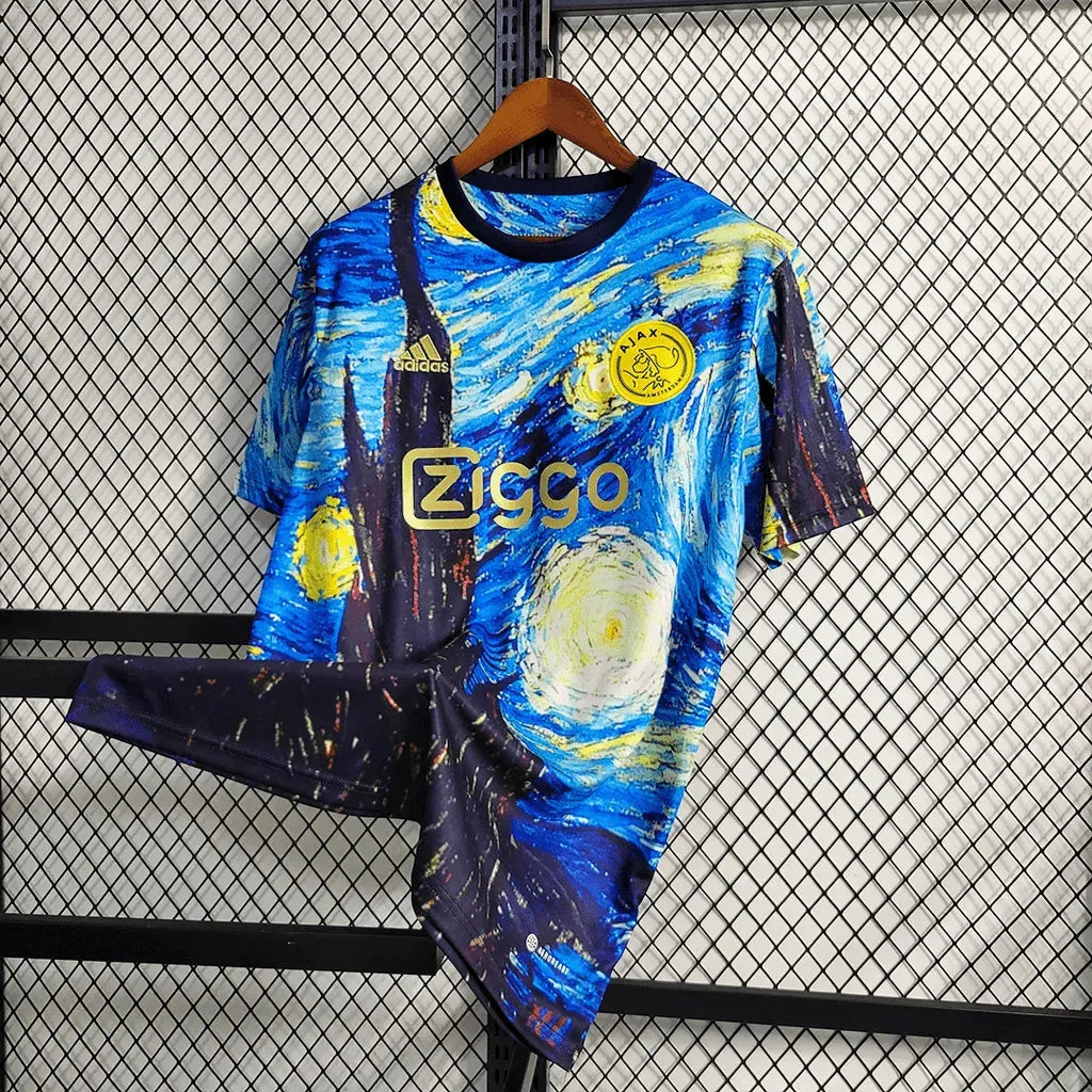 "Camisa Ajax Edição Especial 23/24 - Torcedor Masculina Van Gogh - Netmantos"