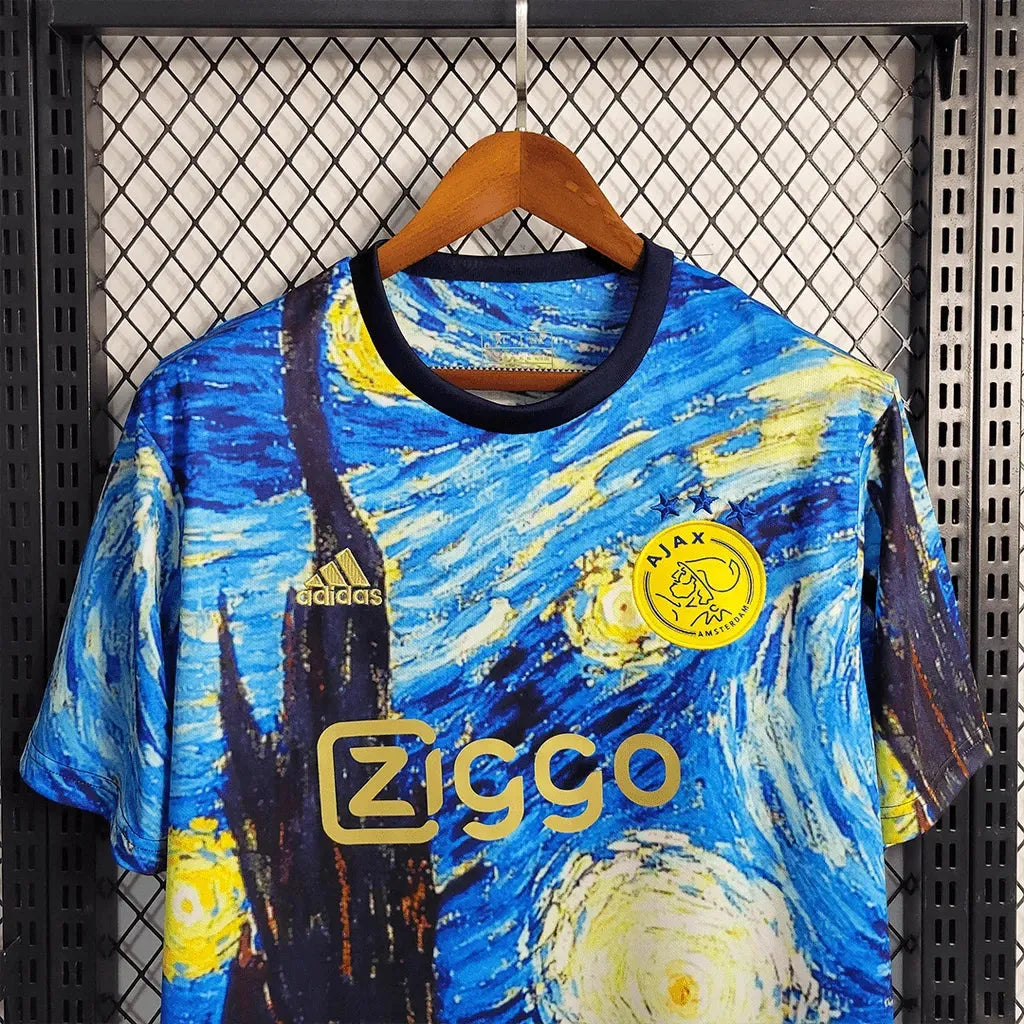 "Camisa Ajax Edição Especial 23/24 - Torcedor Masculina Van Gogh - Netmantos"