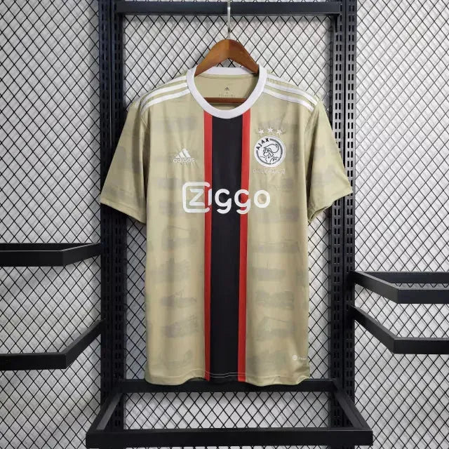 "Camisa Ajax II 23/24 - Torcedor Masculina Bege - Netmantos"