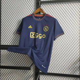 "Camisa Ajax Away 22/23 - Torcedor Masculina Azul - Netmantos"