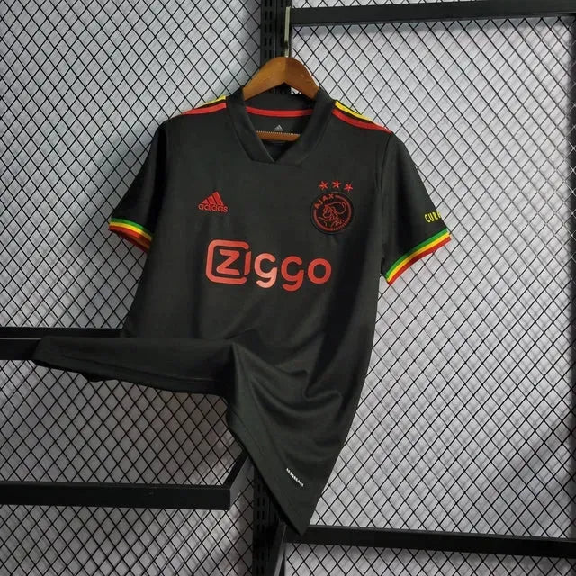 "Camisa Ajax Concept 21/22 - Torcedor Masculina Preta - Netmantos"