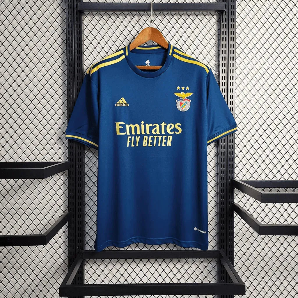 "Camisa Benfica Edição Commemorative 23/24 - Torcedor Masculina Azul - Netmantos"