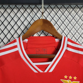 "Camisa Benfica Home 23/24 - Torcedor Masculina Vermelha - Netmantos"