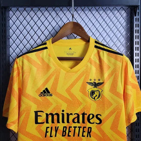 "Camisa Benfica Away 22/23 - Torcedor Masculina Amarela - Netmantos"