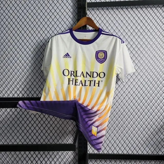 "Camisa Orlando City Home 22/23 - Torcedor Masculina Branca - Netmantos"