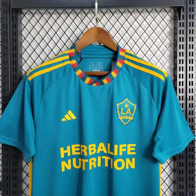 "Camisa LA Galaxy Away 23/24 - Torcedor Masculina Azul - Netmantos"