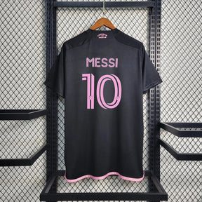 "Camisa Inter Miami Away 23/24 - Torcedor Masculina Preta - Netmantos"