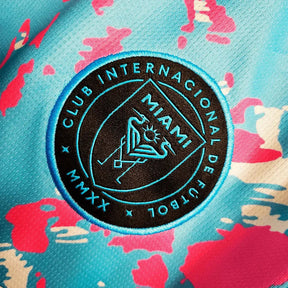 "Camisa Inter Miami Treino 23/24 - Torcedor Masculina Azul - Netmantos"