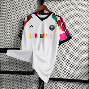 "Camisa Inter Miami Treino 23/24 - Torcedor Masculina Branca - Netmantos"