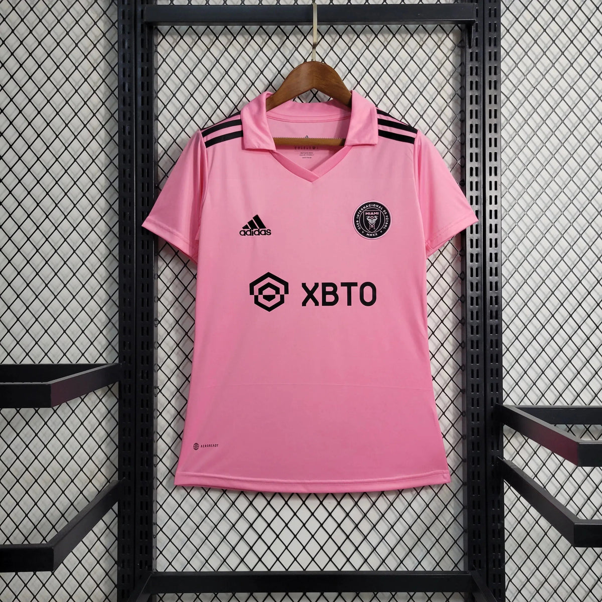 "Camisa Inter Miami Home 22/23 - Torcedor Feminina + Patch Messi - Netmantos"