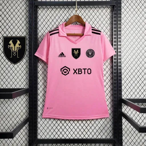 "Camisa Inter Miami Home 22/23 - Torcedor Feminina + Patch Messi - Netmantos"