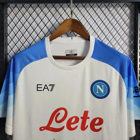 "Camisa Napoli Away 22/23 - Torcedor Masculina Branca - Netmantos"
