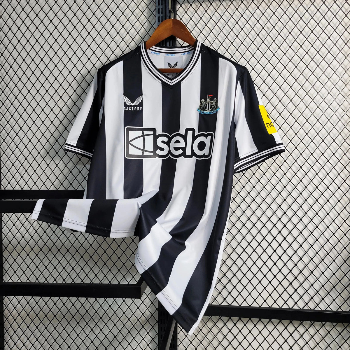"Camisa Newcastle United Home 23/24 - Torcedor Masculina - Netmantos"
