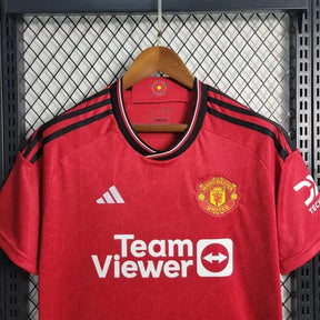 "Camisa Manchester United Home 23/24 - Torcedor Masculina Vermelha - Netmantos"