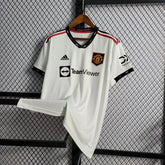 "Camisa Manchester United Away 22/23 - Torcedor Masculina Branca - Netmantos"