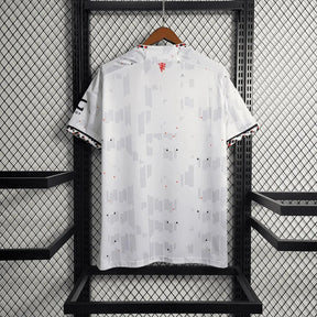 "Camisa Manchester United Edição Especial 23/24 - Torcedor Masculina Branca - Netmantos"