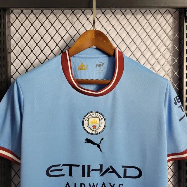 "Camisa Manchester City Home 22/23 - Torcedor Masculina - Netmantos"
