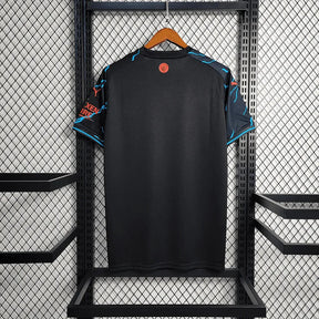 "Camisa Manchester City Treino 23/24 - Torcedor Masculina Preta e Azul - Netmantos"