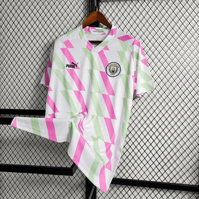 "Camisa Manchester City Treino 23/24 - Torcedor Masculina Rosa - Netmantos"